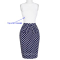 Grace Karin Occident Sexy Frauen kurze Hüften verpackt Retro Baumwolle Polka Dots Vintage Rock CL008928-2